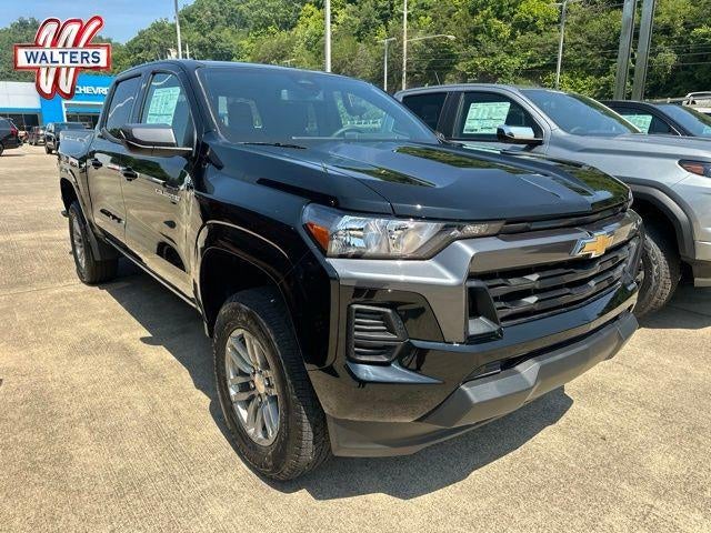2026 Chevrolet Colorado LT in Black — front three-quarter view