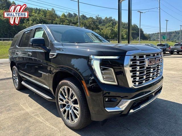 2026 GMC Yukon Denali in Onyx Black — front three-quarter view