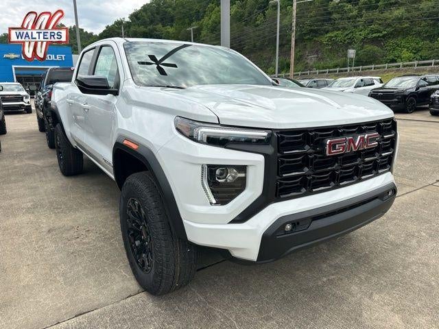 2026 GMC Canyon Elevation in Summit White — front three-quarter view