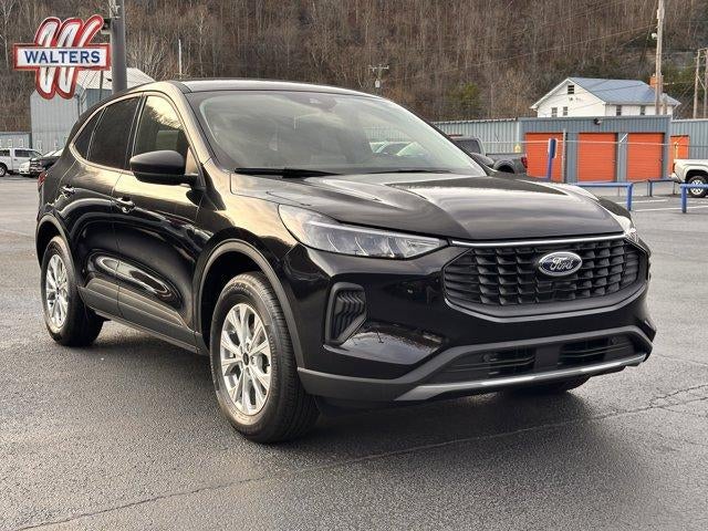 2026 Ford Escape Active AWD in Agate Black Metallic — front three-quarter view