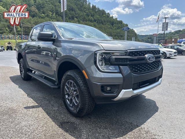 2026 Ford Ranger XLT 4WD SuperCrew 5' Box in Carbonized Gray Metallic — front three-quarter view