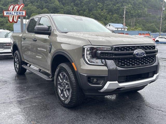 2026 Ford Ranger XLT 4WD SuperCrew 5' Box in Marsh Gray — front three-quarter view