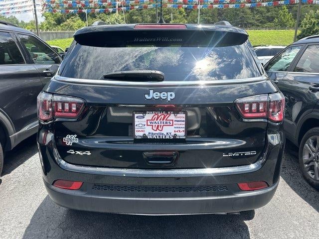 2022 Jeep Compass — rear three-quarter view