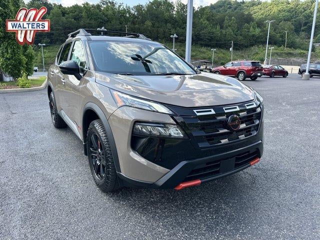 2026 Nissan Rogue 2026.5 AWD Rock Creek in Baja Storm Metallic — front three-quarter view