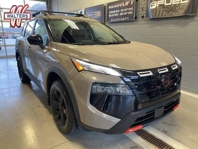 2026 Nissan Rogue 2026.5 AWD Rock Creek in Baja Storm Metallic — front three-quarter view