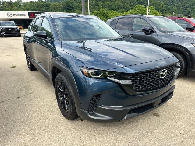 2026 Mazda Mazda CX-50 2.5 S Preferred AWD in Ingot Blue Metallic — front three-quarter view