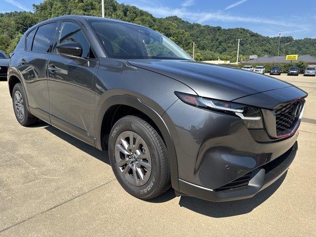 2026 Mazda Mazda CX-5 2.5 S Select AWD in Machine Gray Metallic — front three-quarter view