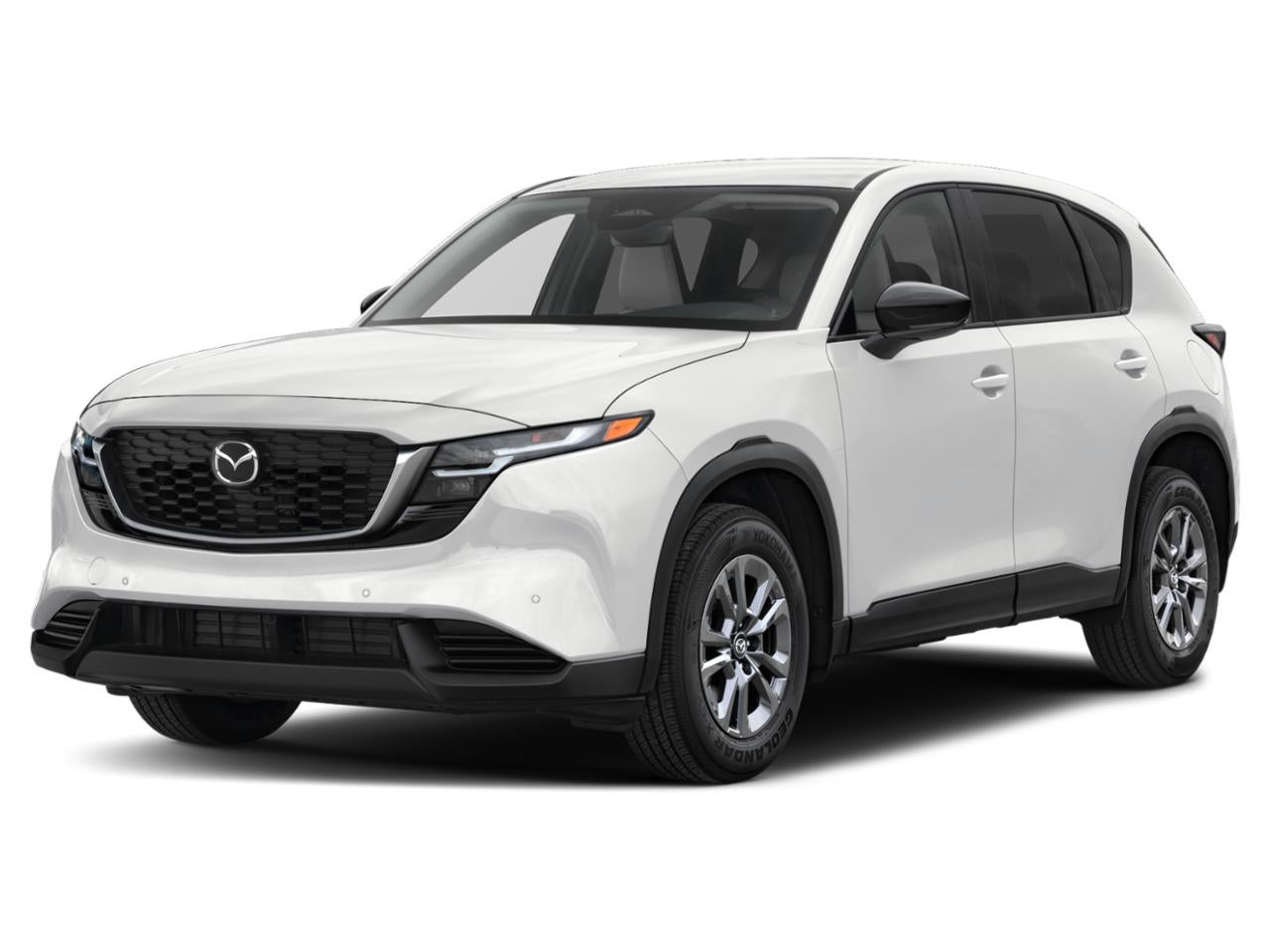 2026 Mazda Mazda CX-5 2.5 S Select AWD in Rhodium White Metallic — front three-quarter view