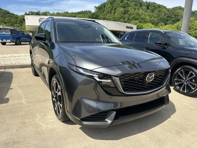 2026 Mazda Mazda CX-5 2.5 S Preferred AWD in Machine Gray Metallic — front three-quarter view