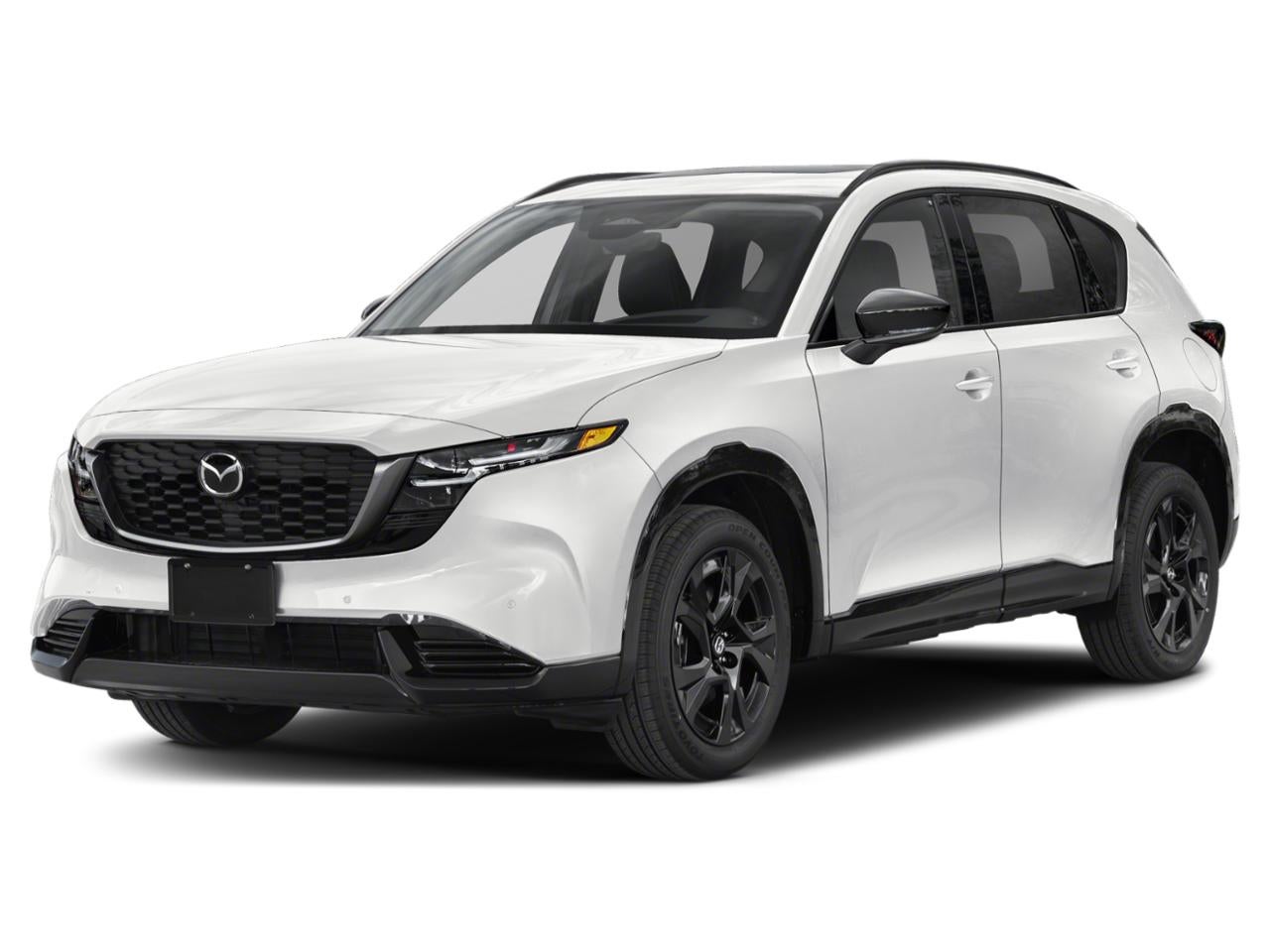2026 Mazda Mazda CX-5 2.5 S Premium AWD in Rhodium White Metallic — front three-quarter view