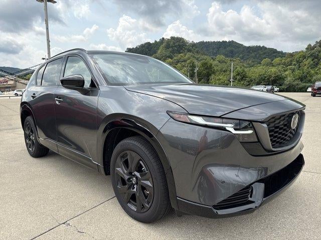 2026 Mazda Mazda CX-5 2.5 S Premium AWD in Machine Gray Metallic — front three-quarter view