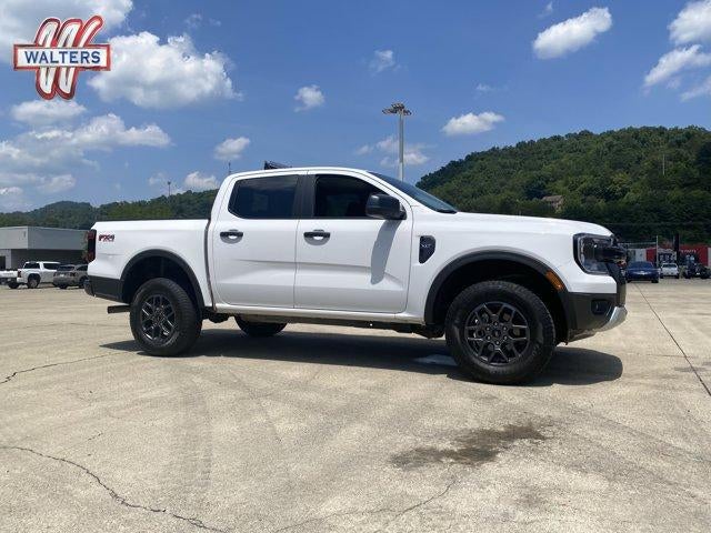 2025 Ford Ranger XLT 4WD SuperCrew 5' Box in Oxford White — front three-quarter view