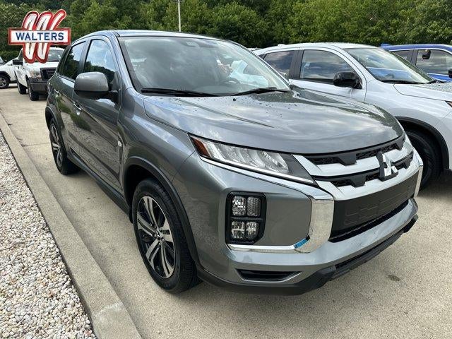 2026 Mitsubishi Outlander Sport ES 2.0 AWC in Mercury Gray Metallic — front three-quarter view