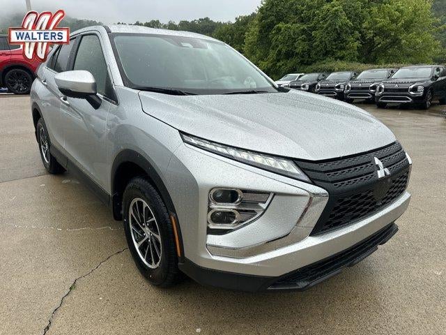 2026 Mitsubishi Eclipse Cross ES S-AWC in Alloy Silver Metallic — front three-quarter view
