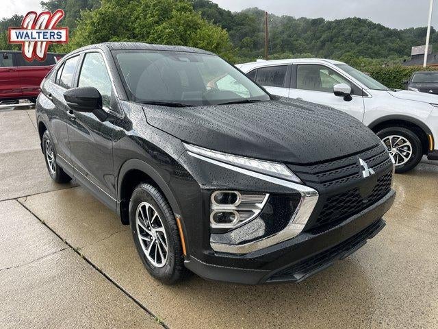 2026 Mitsubishi Eclipse Cross ES S-AWC in Labrador Black Pearl — front three-quarter view
