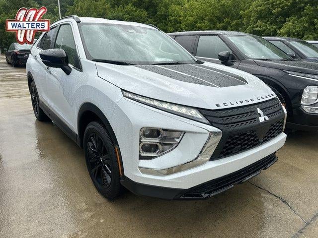 2026 Mitsubishi Eclipse Cross Black Edition S-AWC in White Diamond — front three-quarter view