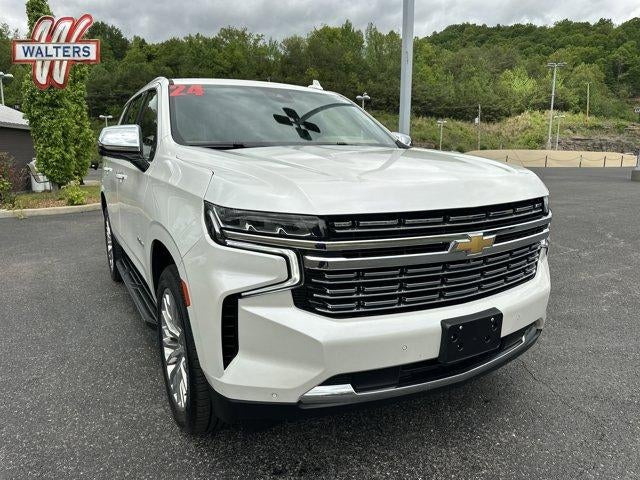 2024 Chevrolet Tahoe 4WD Premier in Iridescent Pearl Tricoat — front three-quarter view