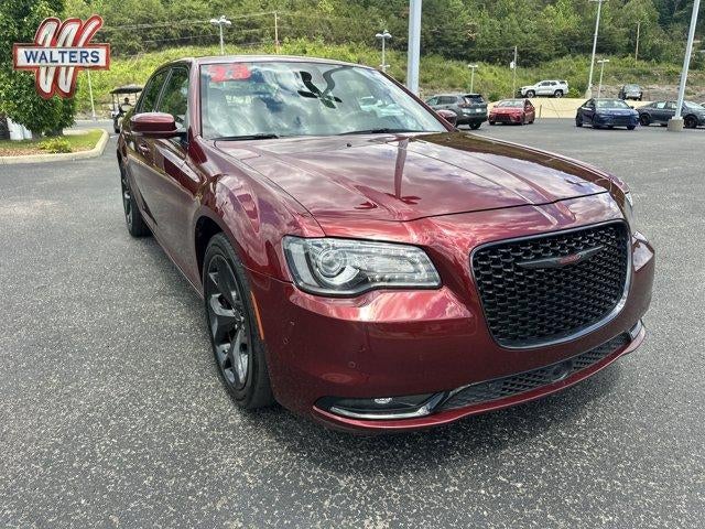 2023 Chrysler 300 300S RWD in Velvet Red Pearlcoat — front three-quarter view
