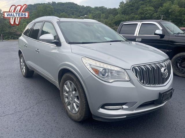 2014 Buick Enclave Premium AWD in Quicksilver Metallic — front three-quarter view